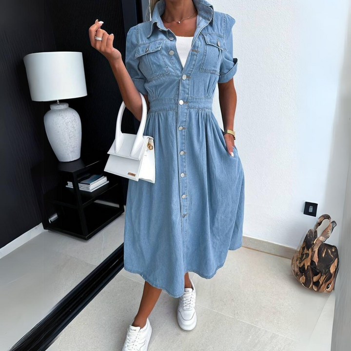 Isabel - Denim dress for women