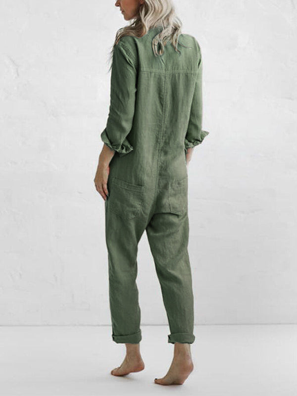 Sydney | Long sleeve jumpsuit - For a better look